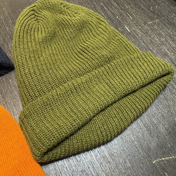 Lot Of 4 Dixxon Winter Stocking Hats Caps Beanies - Orange Green Blue - Picture 5 of 6
